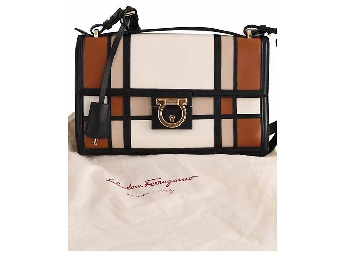 Salvatore Ferragamo Aileen Schultertasche braun - Ansicht 6