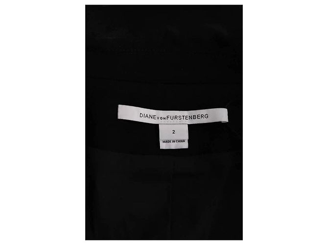 Blazer negro Diane Von Furstenberg - vista 4