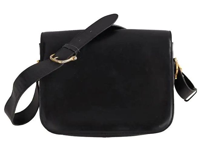 Céline Triomphe Vintage Schultertasche schwarz - Ansicht 4