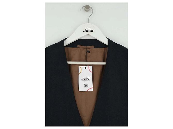 Berluti Blue Wool Vest - view 2