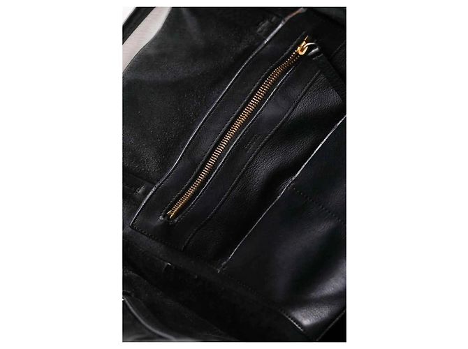 Céline Bolso Cabas Phantom negro - vista 5