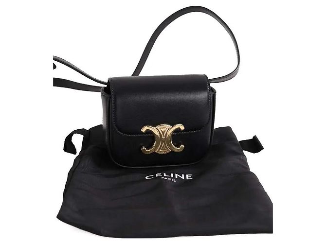 Céline Mini borsa Mini Claude nera - vista 7