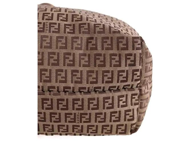 Fendi Borsa a tracolla Logo Shopper Tote marrone - vista 4