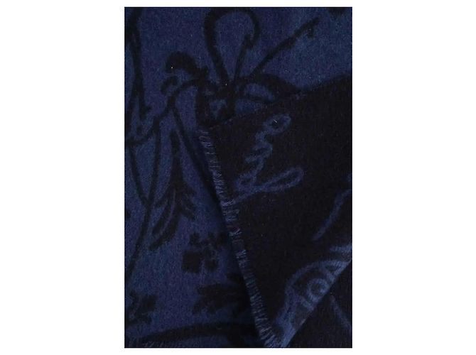 Berluti Blauer Schal - Ansicht 3