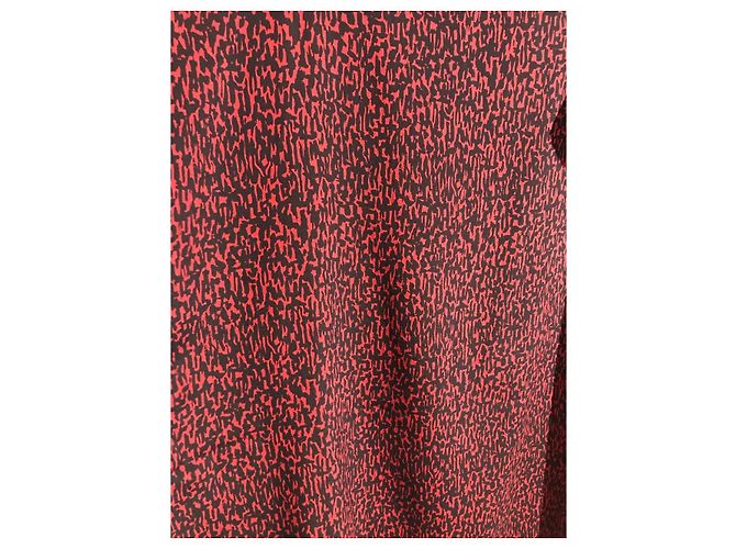 Autre Marque Foulard Saint Laurent rosso - vista 2