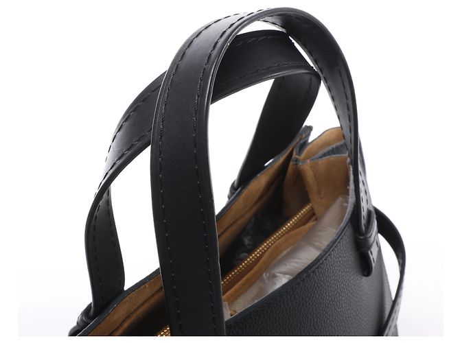 Loewe Gate Top Handle 2Way Handtasche aus Leder in Schwarz - Ansicht 6