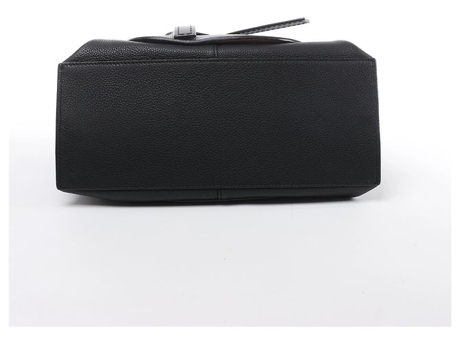 Loewe Gate Top Handle 2Way Handtasche aus Leder in Schwarz - Ansicht 7