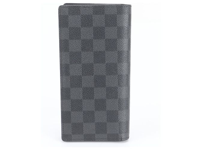 Louis Vuitton Damier Graphite Portefeuille Brazza Long Wallet - vista 2