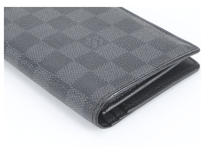 Louis Vuitton Damier Graphite Portefeuille Brazza Long Wallet - vista 3