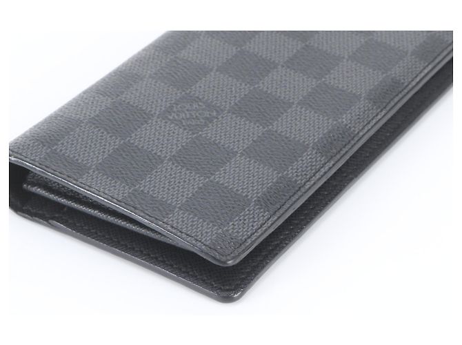 Louis Vuitton Damier Graphite Portefeuille Brazza Long Wallet - vista 4