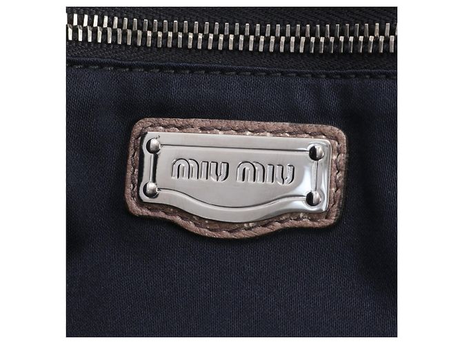 Bolso Boston Miu Miu de piel rosa - vista 8