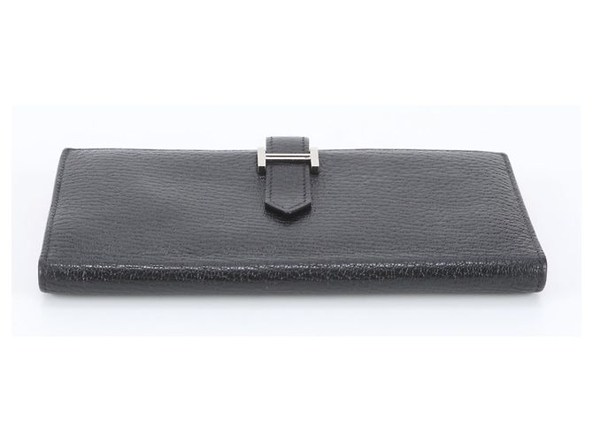 Hermès Hermes Bearn Soufflé Leder Geldbörse - Ansicht 4