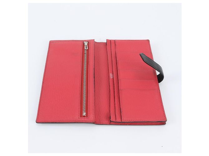 Hermès Hermes Bearn Soufflé Leder Geldbörse - Ansicht 6