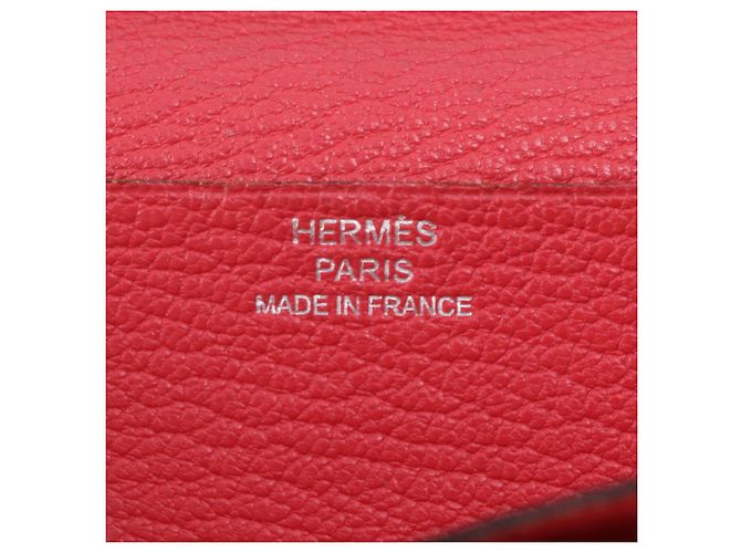 Hermès Hermes Bearn Soufflé Leder Geldbörse - Ansicht 8