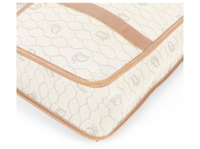 Bolso tote de piel con estampado de panal Christian Dior - vista 4