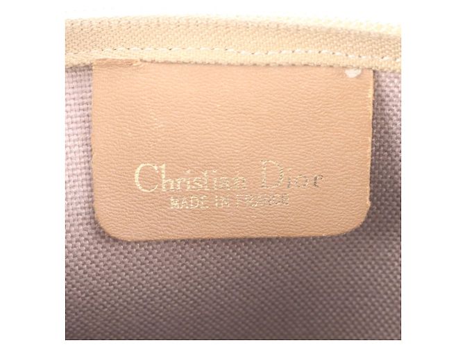 Bolso tote de piel con estampado de panal Christian Dior - vista 8