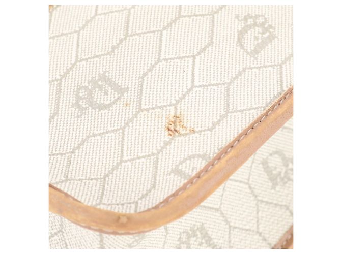 Bolso tote de piel con estampado de panal Christian Dior - vista 9