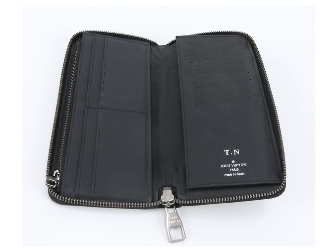 Cartera Zippy Louis Vuitton Monogram Eclipse - vista 6