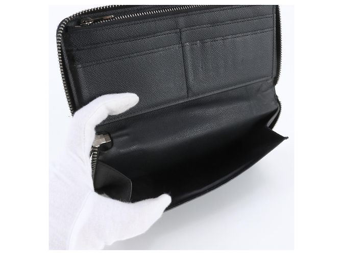 Cartera Zippy Louis Vuitton Monogram Eclipse - vista 7