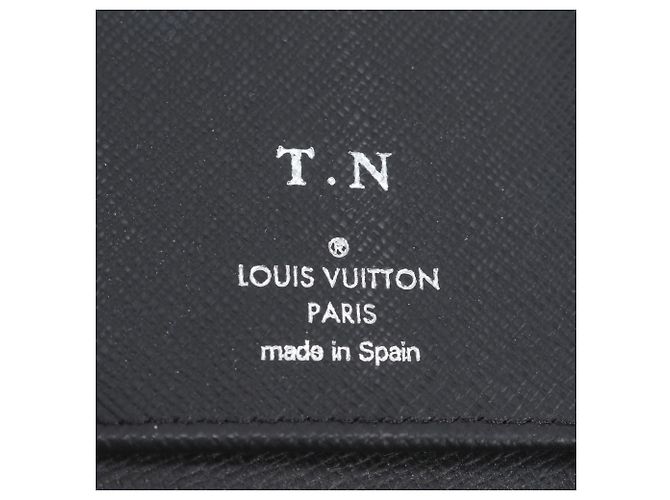Cartera Zippy Louis Vuitton Monogram Eclipse - vista 8