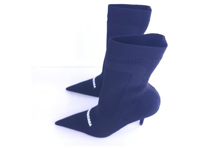 Stivaletti Balenciaga neri - vista 3