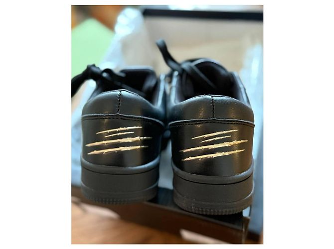 Philipp Plein Sport Leder Sneaker Schwarz EU 39 - Ansicht 5