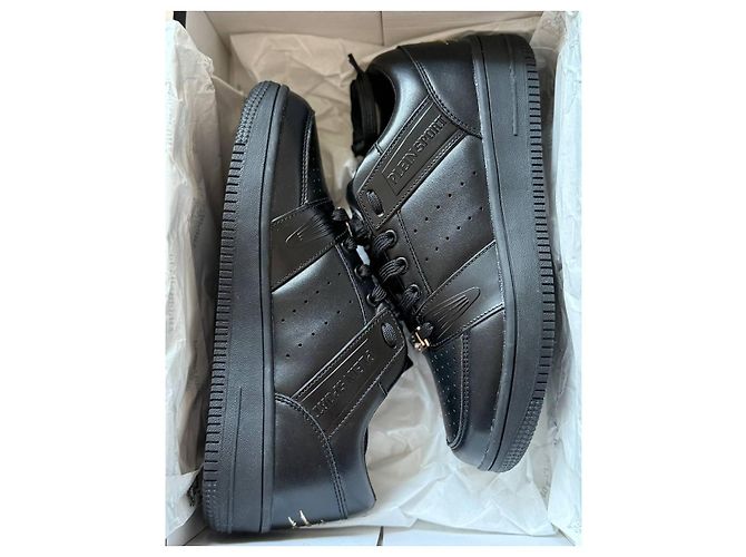 Philipp Plein Sport Leder Sneaker Schwarz EU 39 - Ansicht 8