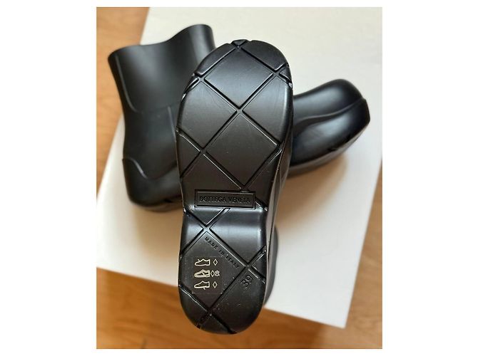Bottega Veneta Botines Puddle de goma - vista 4