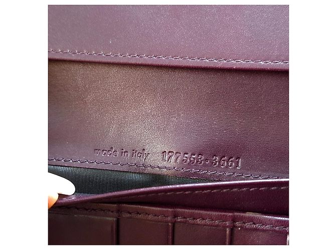 Yves Saint Laurent YSL Monogram Lackleder Geldbörse - Ansicht 8
