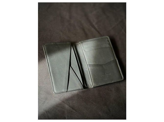 Louis Vuitton Tarjetero y Portacheques Damier Graphite - vista 2