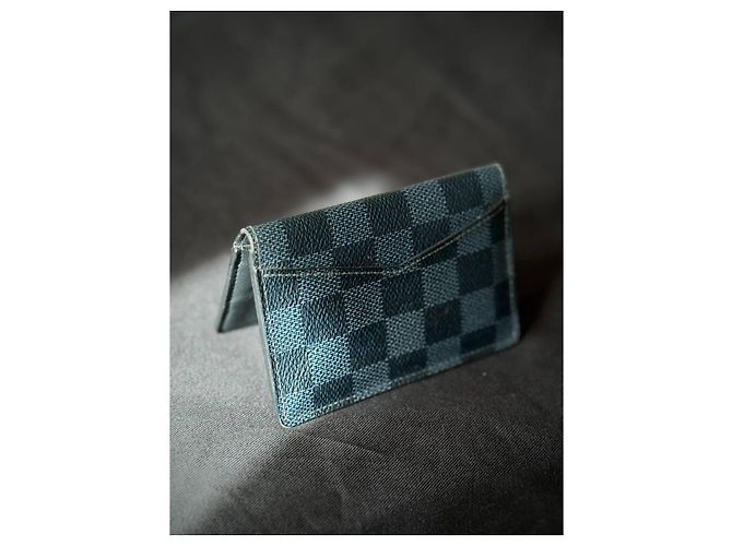Louis Vuitton Tarjetero y Portacheques Damier Graphite - vista 3