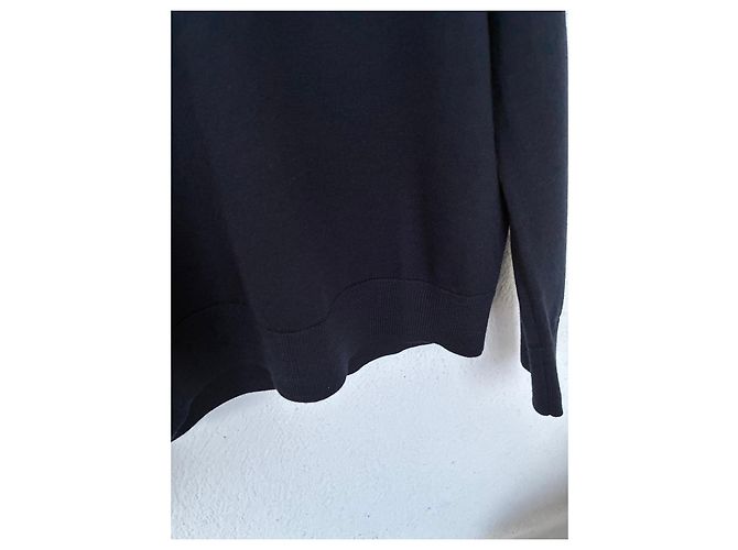Paul Smith Pullover aus Merinowolle in Marineblau - Ansicht 6