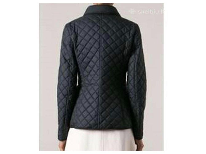 Salvatore Ferragamo gesteppte Jacke aus Nylon in Schwarz - Ansicht 14