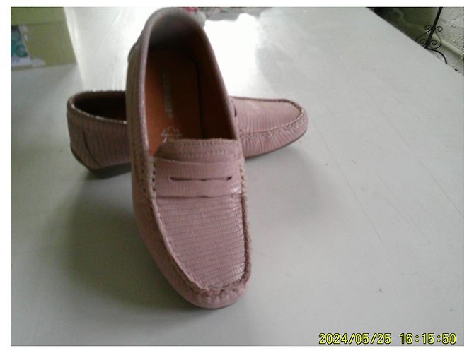 Autre Marque Salamander Mocasines de Cuero Rosa - vista 2
