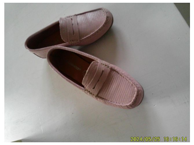Autre Marque Salamander Mocasines de Cuero Rosa - vista 3