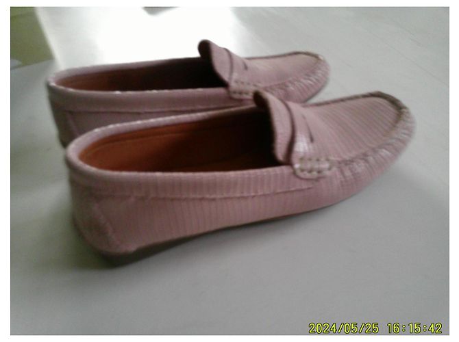 Autre Marque Salamander Mocasines de Cuero Rosa - vista 4