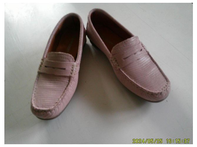 Autre Marque Salamander Mocasines de Cuero Rosa - vista 6