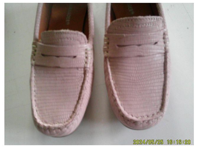 Autre Marque Salamander Mocasines de Cuero Rosa - vista 8