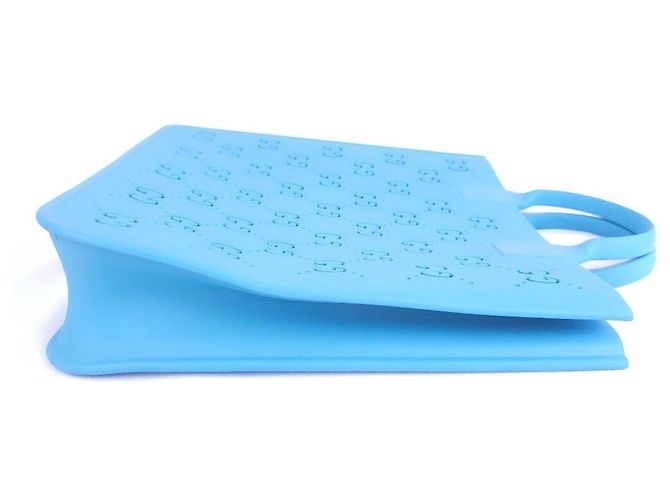 Gucci Blue rubber tote bag with GG monogram - view 7