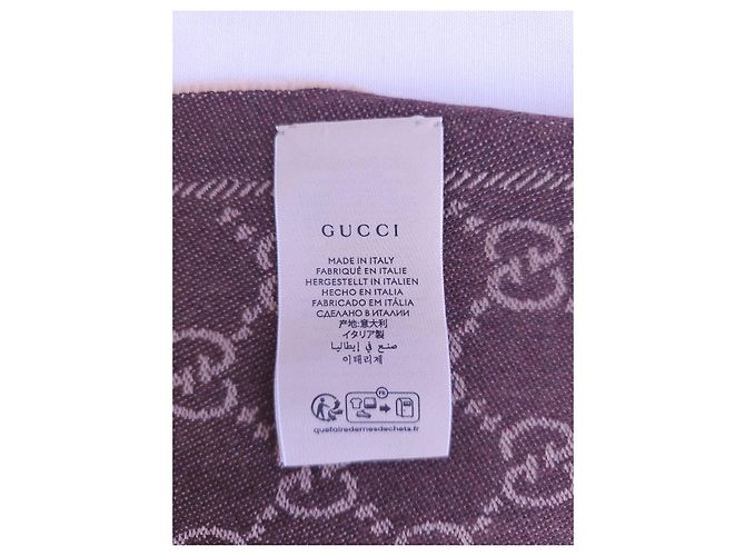 Bufanda Gucci GG Supreme de lana - vista 4