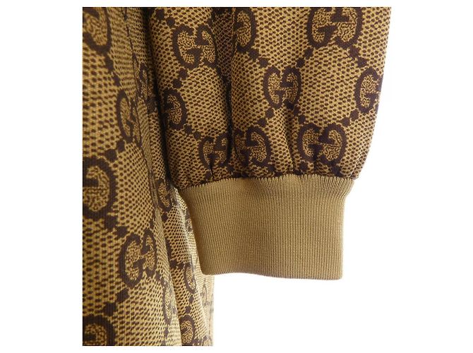 Gucci Kleid braun aus Stoff - Ansicht 6