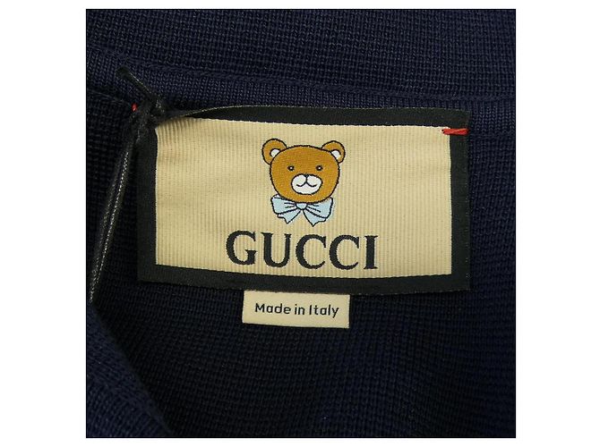 Leder-Poloshirt mit Brosche Gucci KAI×GUCCI Collection Limited - Ansicht 4