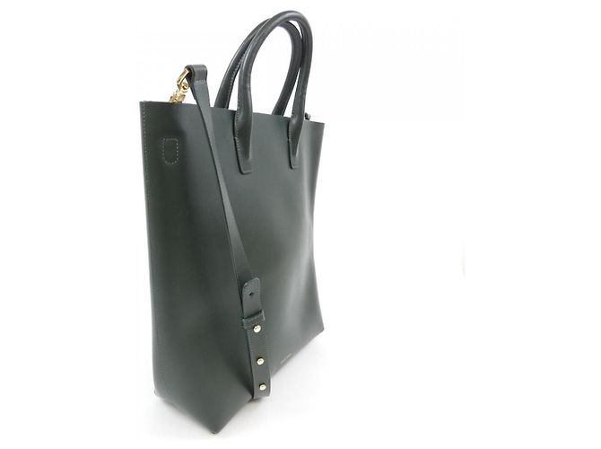 Autre Marque Borsa Tote Mansur Gavriel in pelle verde - vista 2