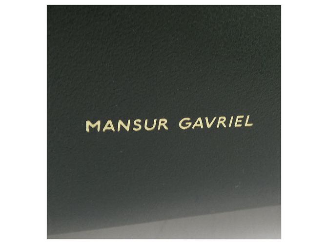Autre Marque Borsa Tote Mansur Gavriel in pelle verde - vista 5