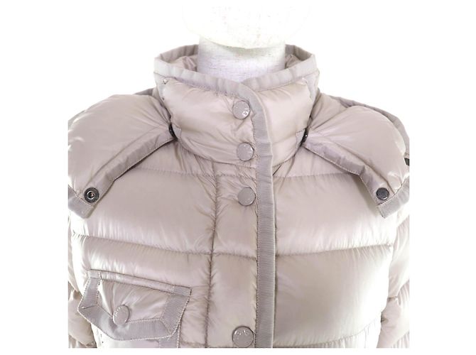 Casaco de Penas em Nylon Hermine MONCLER - vista 4