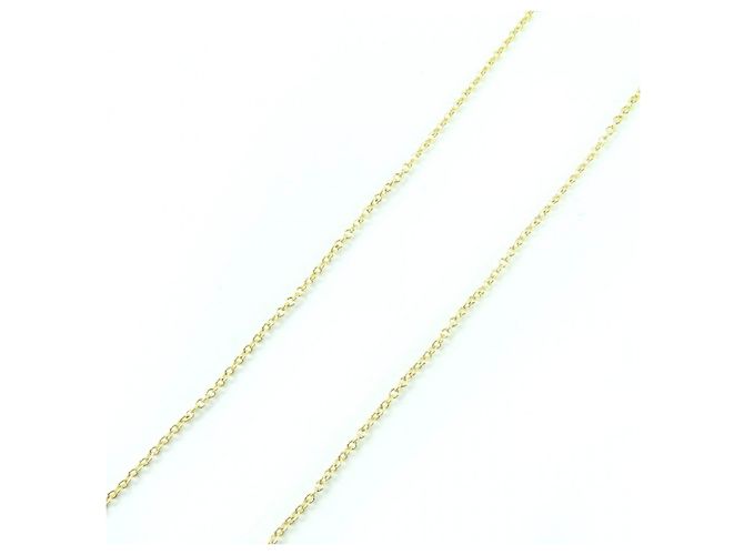 Tiffany & Co TIFFANY&Co. Au750 Einzeldiamant-Anhänger Halskette - Ansicht 4