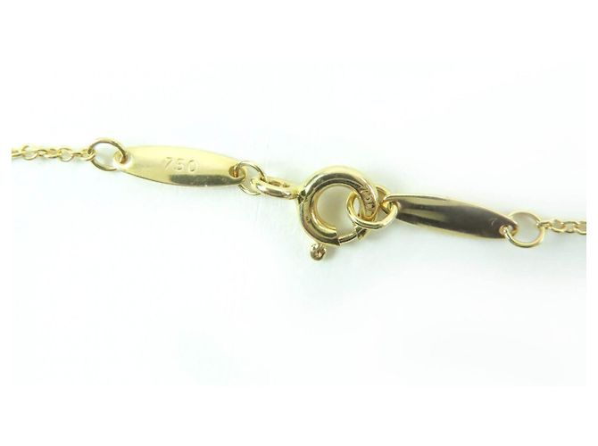 Tiffany & Co TIFFANY&Co. Au750 Einzeldiamant-Anhänger Halskette - Ansicht 5