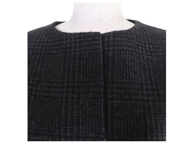 Abrigo double-face de mezcla de seda Christian Dior - vista 6