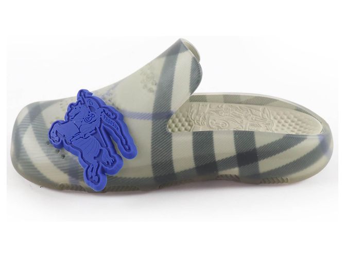 Burberry Check Pattern Rubber Sandals - view 5