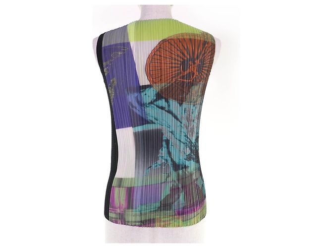 Issey Miyake PLEATS PLEASE PLEATS PLEASE Camiseta de Poliéster - vista 3